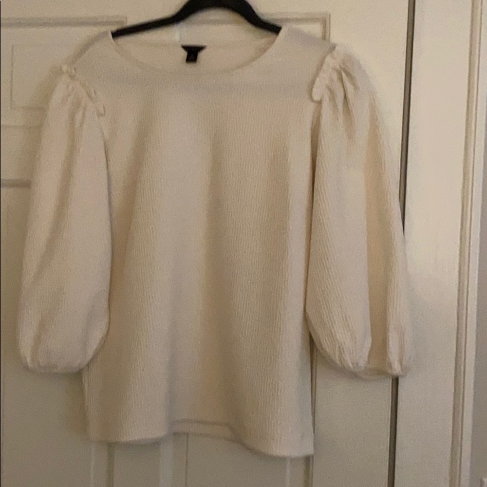 Ann Taylor cream  Blouse